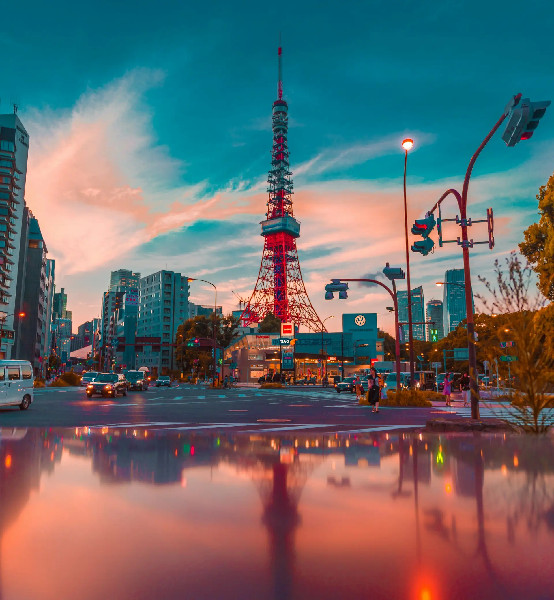 Tokyo skyline